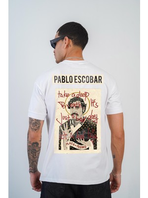 King Brich Kingbrich Pablo  Baskılı Slim Fit Kalıp Erkek Tshirt