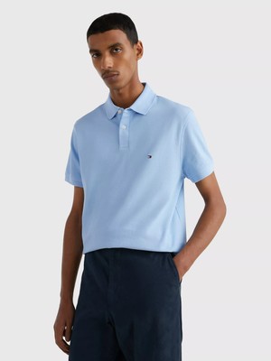 Tommy Hilfiger Erkek 1985 Regular Polo Polo Mavi T-Shirt