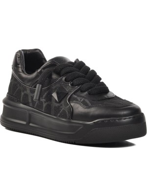 Ayakmod Premium 1306 Siyah-Siyah Erkek Sneaker