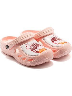 Twigy Jess Çocuk Sabo Terlik Açık Pembe 30/35