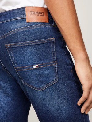 Tommy Hilfiger Erkek Scanton Slım Asdbs Jean Pantolon-Lacivert