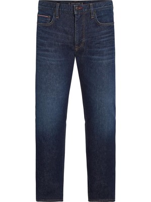 Tommy Hilfiger Erkek Slım Bleecker Pstr Benton Blue Jean Pantolon-Lacivert