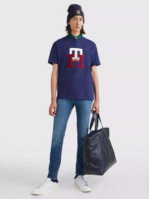 Tommy Hilfiger Erkek Slim Bleecker Pstr Jacob Pantolon - Denim