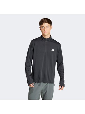 Adidas Train Essentials Erkek Siyah Günlük Sweatshirt.-