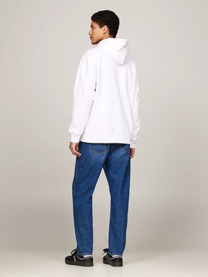 Tommy Hilfiger Erkek Tjm Rlx Graffıtı Sıgnature Hood Sweatshirt