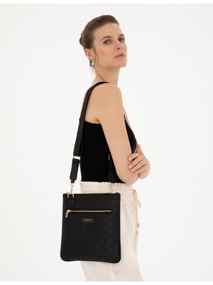 Pierre Cardin Kadın Siyah Çapraz Çanta 50288595-VR046