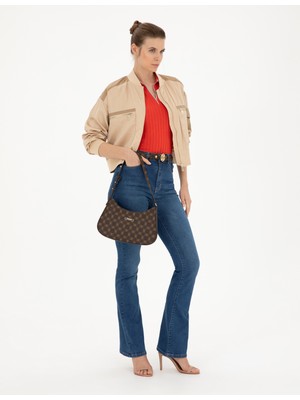 Pierre Cardin Kadın Kahverengi Omuz Çantası 50288207-VR029