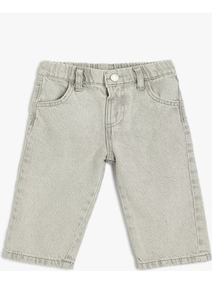 Koton Kot Şort Cepli Pamuklu