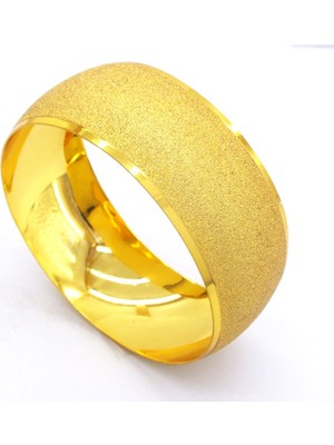 Bz Burgu Zincir Bz 22 Ayar Altın Kaplama 3 cm Simli Bilezik BLZ-3041