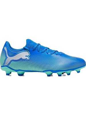 Puma Future 7 Play Fg/ag Erkek Mavi Futbol Krampon 10793901