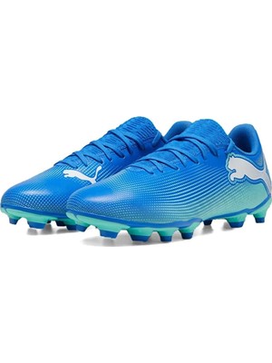 Puma Future 7 Play Fg/ag Erkek Mavi Futbol Krampon 10793901