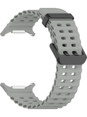 34center Samsung Galaxy Watch Ultra (47MM) Delikli Tokalı Silikon Kordon