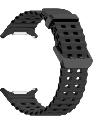 34center Samsung Galaxy Watch Ultra (47MM) Delikli Tokalı Silikon Kordon