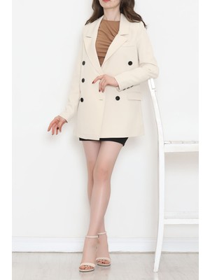 Kinoedze Blazer Ceket Bej - 80027.683.