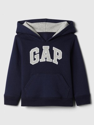 Gap Erkek Çocuk Lacivert Gap Logo Fleece Sweatshirt