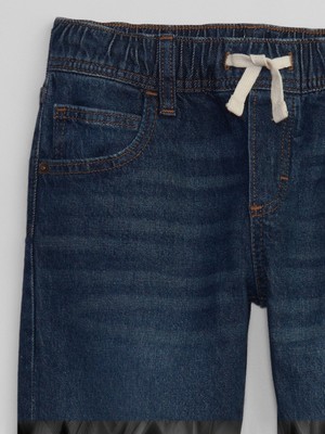 Gap Erkek Çocuk Lacivert Slim Pull-On Washwell™ Jean Pantolon