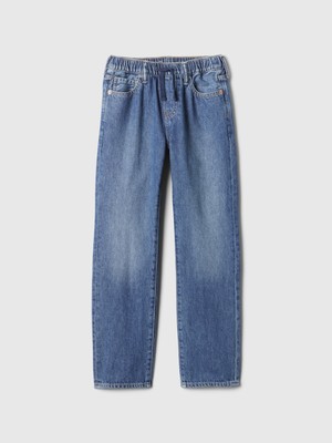 Gap Erkek Çocuk Mavi Original Straight Pull-On Jean Pantolon