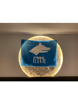 Dükkan Design Göktürk Duvar Örtüsü