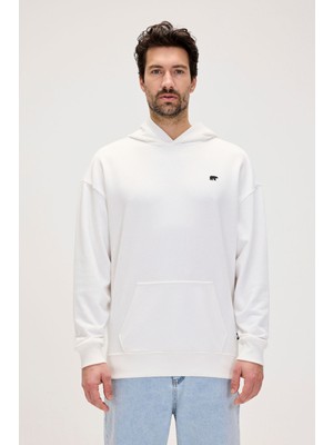 Bad Bear Drake Os Erkek Beyaz Sweatshirt 24.02.12.014-C04