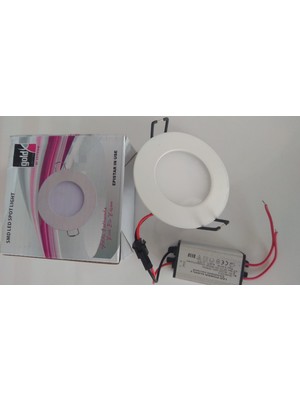 Goldx DS-185 ZE568 4,5W Yuvarlak Sıva Altı LED Spot