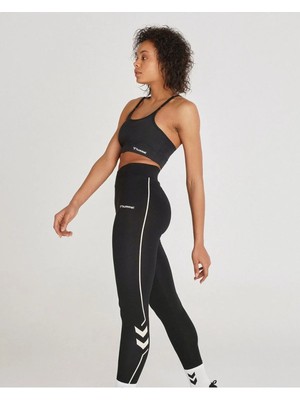 Hummel Senan Tayt Yüksek Bel Slim Fit Kadın Antrenman Taytı Nefes Alabilir Kumaş