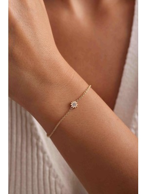 Tufanlar Kuyumculuk 14 Ayar Altın Güneş Bileklik