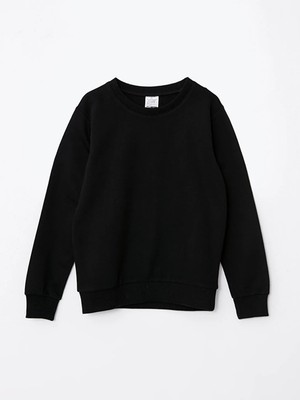 Luggi Baby Bisiklet Yaka Basic Uzun Kollu Erkek Çocuk Sweatshirt