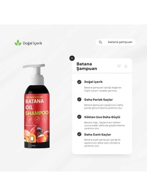 Bty Batana Yağı Şampuanı