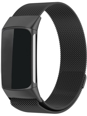 Markacase Fitbit Charge 5 Için Manyetik Metal Saat Kordonu