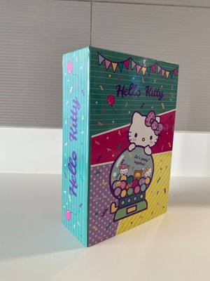 Mediterian Hello Kitty Kitap Görünümlü Kilitlenebilir Gizli Kasa Pembe Şekerli Lisanslı