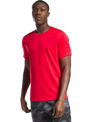 Reebok Ss Tech Tee Siyah Erkek Kısa Kol T-Shirt