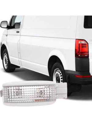 Volkspar Transporter T6 2015-2019 Model Arası Uyumlu Gri Renk Güneşlik Makyaj Lambası