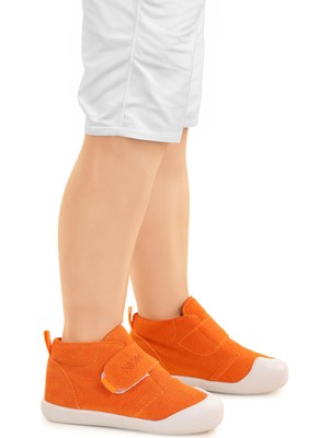 Kiko Kids Winnie Cırtlı Erkek Bebek Günlük Bot Ayakkabı