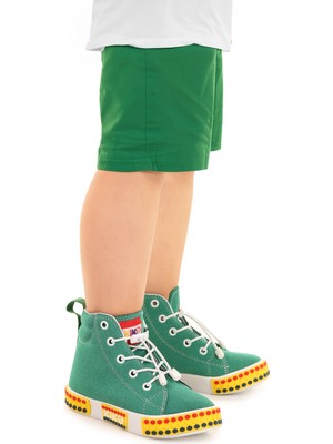 Kiko Kids Gamel Günlük Lastikli Erkek Çocuk Bot Ayakkabı