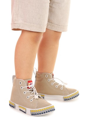 Kiko Kids Gamel Günlük Lastikli Erkek Çocuk Bot Ayakkabı