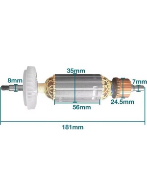 Bosch Gws 1000 Uyumlu Endüvi/kollektör