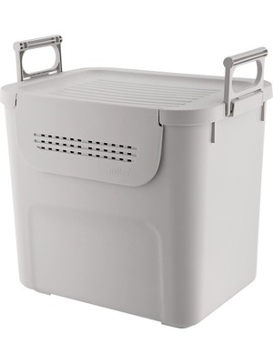 Geseus Motek  Mybox 1X30 Litre Kulplu Çok Amaçlı Organizer Saklama Kutusu-Mt-35