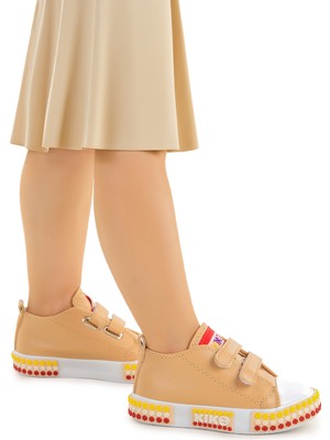 Kiko Kids Kach Cırtlı Kız Bebek Günlük Spor Ayakkabı