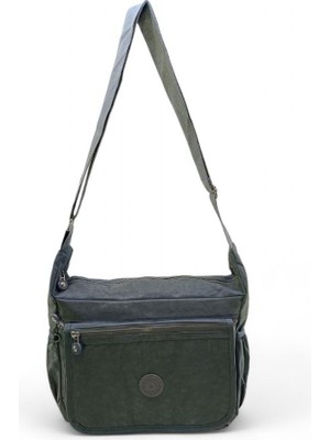 Baginn Postacı Omuz Okul Çantası Çapraz Askılı Lise Ortaokul Çantası Goril Anahtarlık Hediyeli