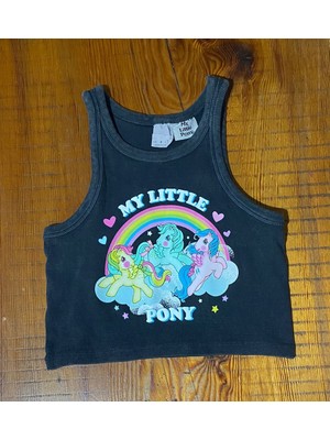 DG Fashion My Little Pony Crop Kız Çoçuk