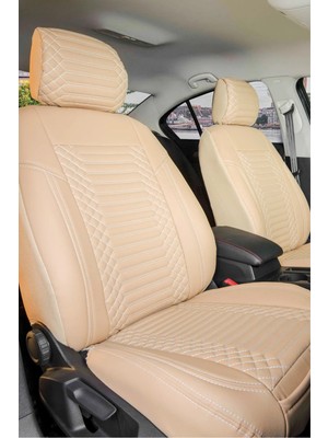 Kepmorpho 
honda Legend Lüx Full Deri Oto Koltuk Kılıfı Ön Arka Takım (Exclusive) Bej