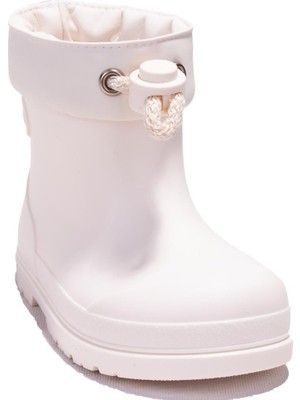 Igor W10305CN Mendi Beyaz Ortopedik Kız Çocuk Yağmur Çizme