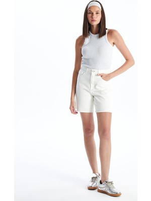 LC Waikiki Lcw Jeans Bermuda Fit Kadın Jean Şort