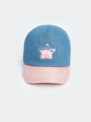 LC Waikiki Lcw Baby Baskılı Kız Bebek Kep Şapka