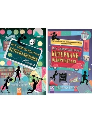 Bay Lemoncello'nun Kütüphanesinden Kaçış - Bay Lemoncello'nun Kütüphane Olimpiyatları - 2 Kitap - Chris Grabenstein