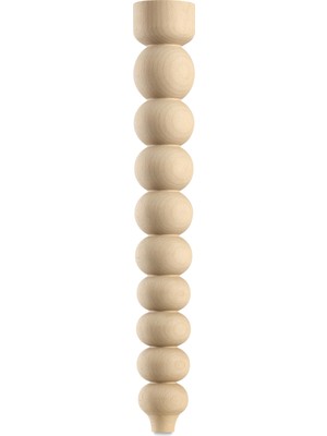 Salkım Ahşap Kayın Sehpa Ayağı / ST1062