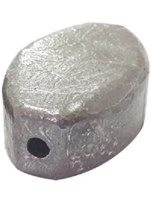 Mergen Kurşun 50 gr Yassı Gezer Serisi Kurşun (10 Adet)