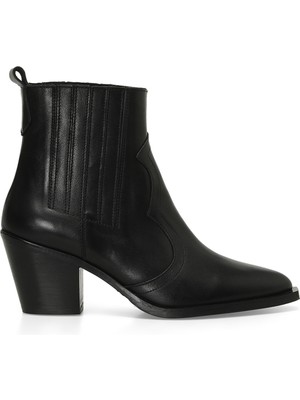 Nine West Vılla 4pr Siyah Kadın Kovboy Bot