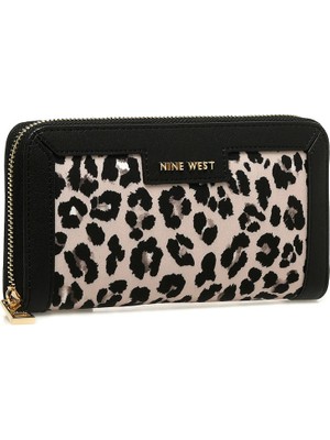 Nine West Glassywa 4pr Leopar Kadın Cüzdan