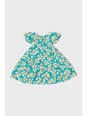 Layette Bg Store Kız Bebek Desenli Elbise